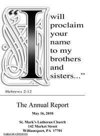 Annual Report, 2009-2010