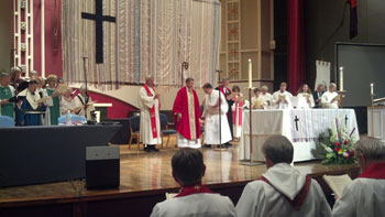 Friday service at the Synod Assembly