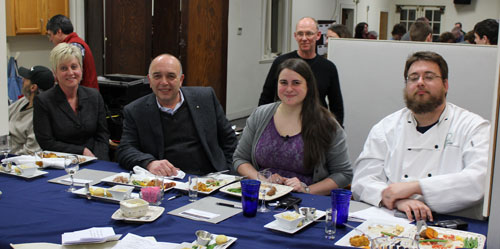 Judges Wanda Fortin, Tony Mussare, Valerie Lucasi and Peter Zerbe