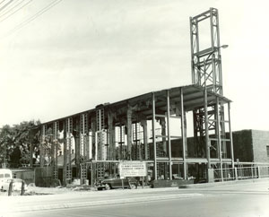 St. Mark's under construction, 1959