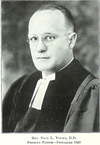 Rev. Paul L. Yount, D.D.