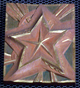 5 Pointed Star, basswood plaque
