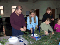 Advent Wreath Building