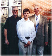 Pastor Elkin, Declan Jones, Lou DeSeau