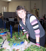 Advent wreath making