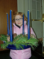 Advent wreath making