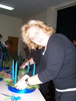 Advent wreath making