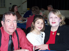 Annika Waffenschmidt with grandparents Doebler