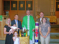 Baptism of Jack Fortin