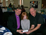 Bishop Robert Driesen, Gillian Buckman and Pastor Elkin