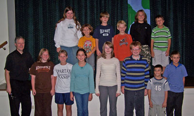 Catechetical students 2007