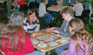 A new St. Mark's tradition - Family Game night!