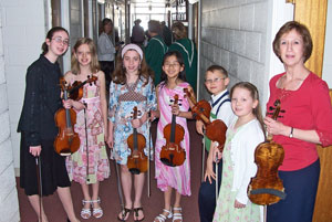 Young Musicians at St. Mark's with Pat Thayer