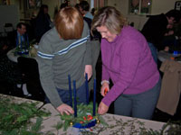 Making Advent Wreaths