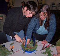 Making Advent Wreaths