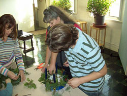 ADVENT WREATH MAKING