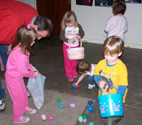 Annual Breakfast with the Pastor and Easter Egg Hunt