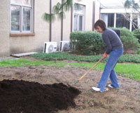 Church Yard Work Day April 2009 