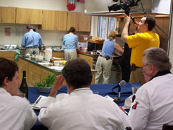 Judges observe team Pine Street at work