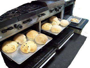 Baking loaves