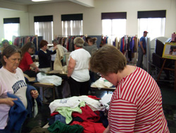 Spring clothing sale