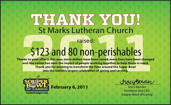 2011 Souper Bowl of Caring