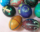 Pysanky eggs