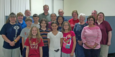 2012 catechetical students with their mentors