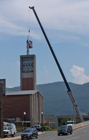 Steeple removal