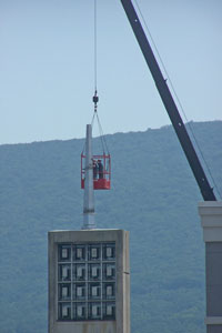 Steeple removal