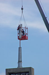 Steeple removal