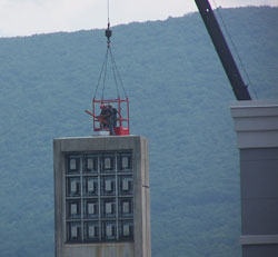 Steeple removal