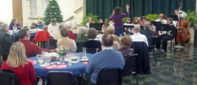 Fundraising dinner entertainment