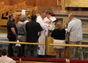 All Saints Sunday Baptisms