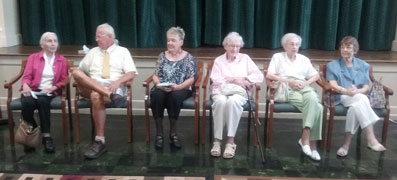 Ruth Burkholder, Michael Ochs, Elsie Sechler, Gladys Knauss, Shirley Vognet, Catherine Lundy