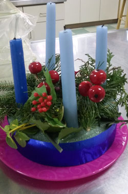 Advent wreath