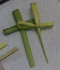 Palm crosses