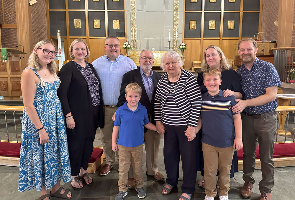 Miles Willam Boyle and Jack Charles Boyle baptism