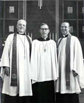 Paster Houser, Organist Snell, Paster Hasskarl